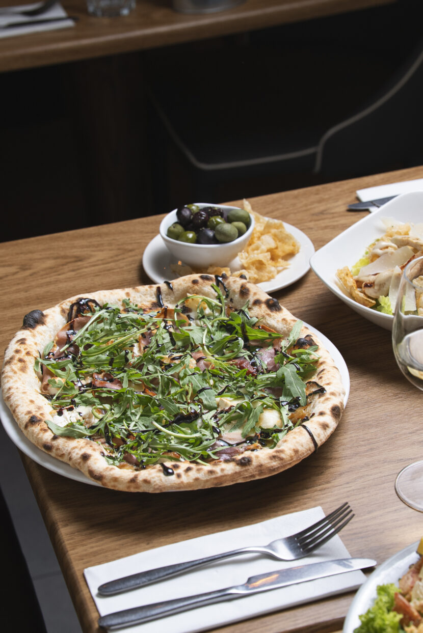 The Goat sourdough pizza